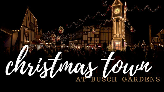 Christmas Town At Busch Gardens Williamsburg At Yarn S Length