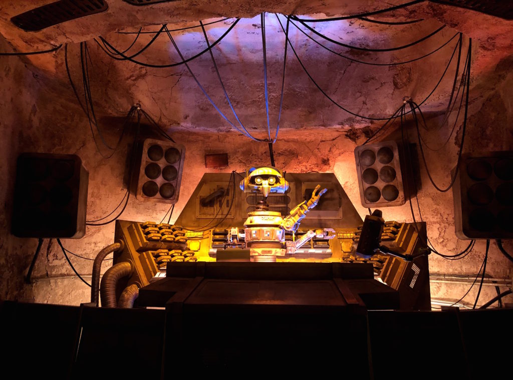 DJ R-3X spins at Oga's Cantina