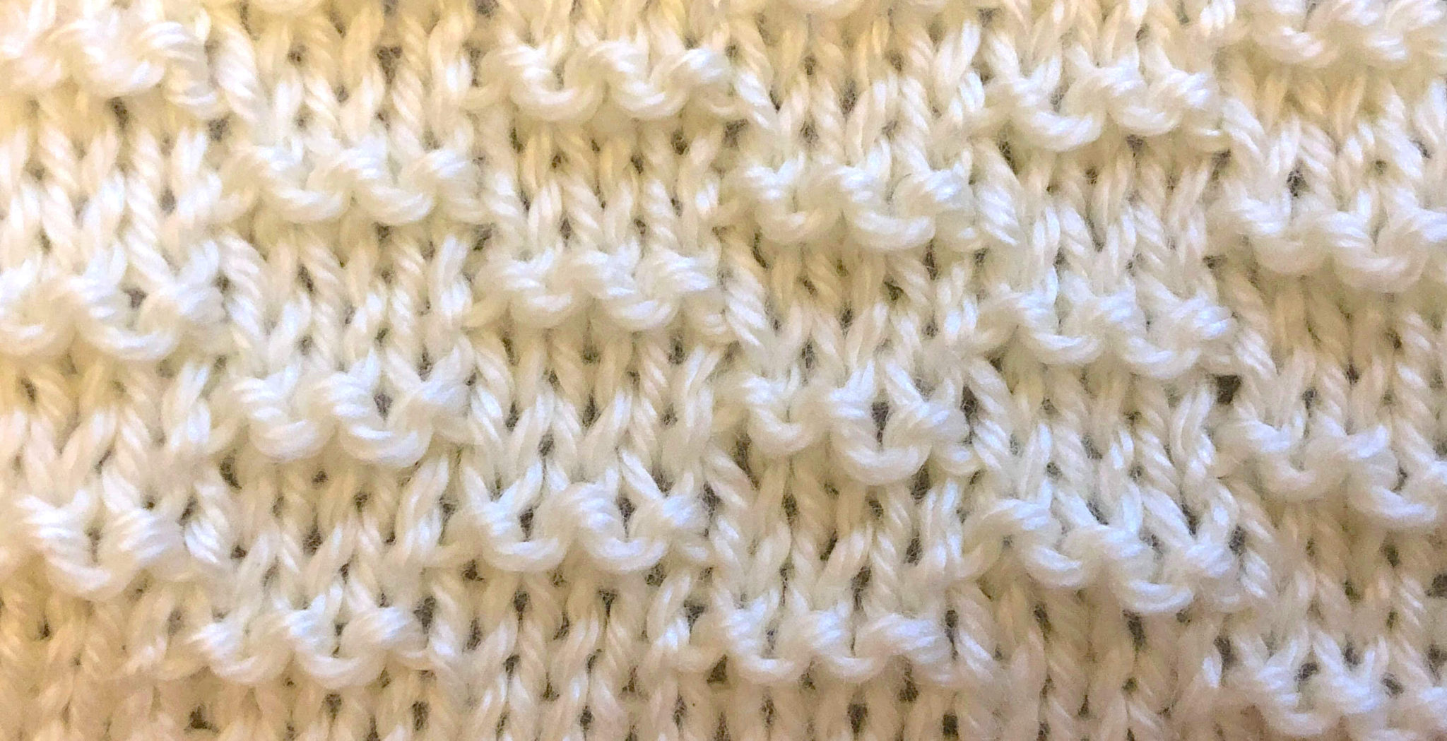 Caterpillar Stitch [Knitting Stitch] - At Yarn's Length