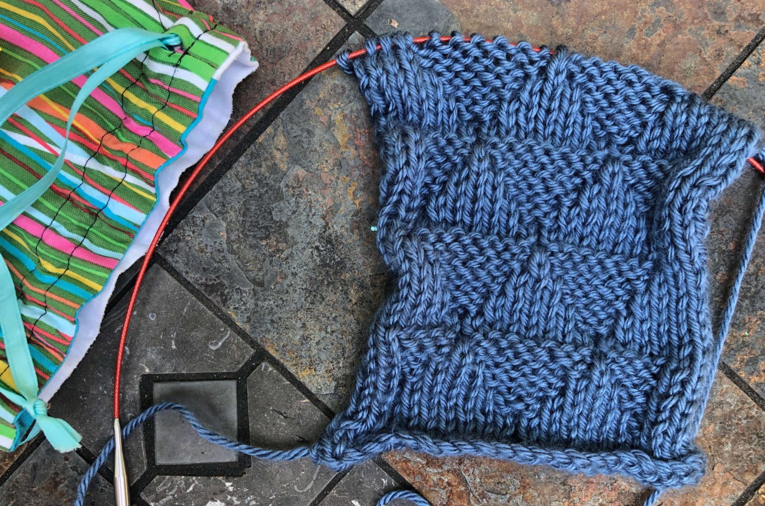 Pyramid Stitch [Knitting Stitch] - At Yarn's Length