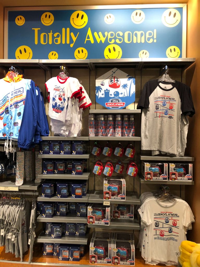 Skyliner t-shirts, mugs, replicas, and water bottles at the Everything Pop gift shop