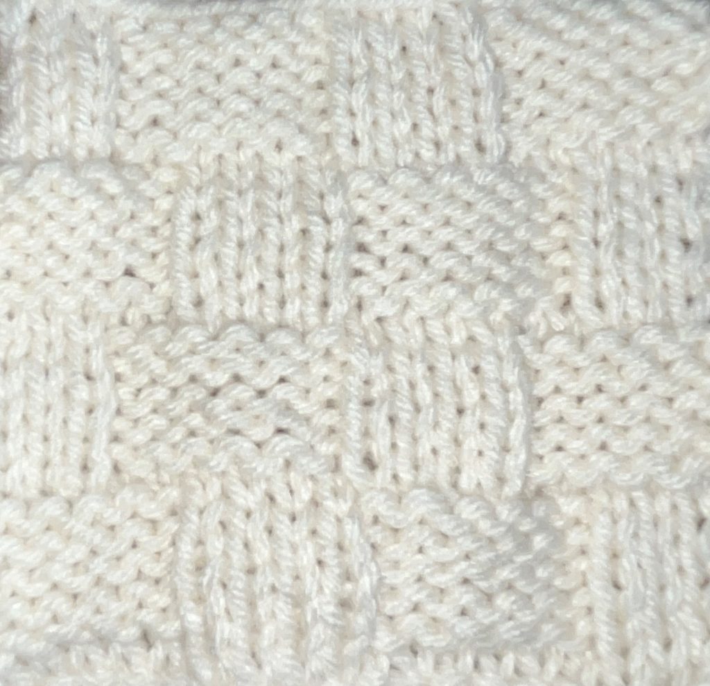 How to Knit Basket Weave Stitch