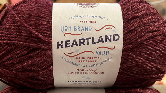 Lion Brand Heartland Yarn, Hot Springs