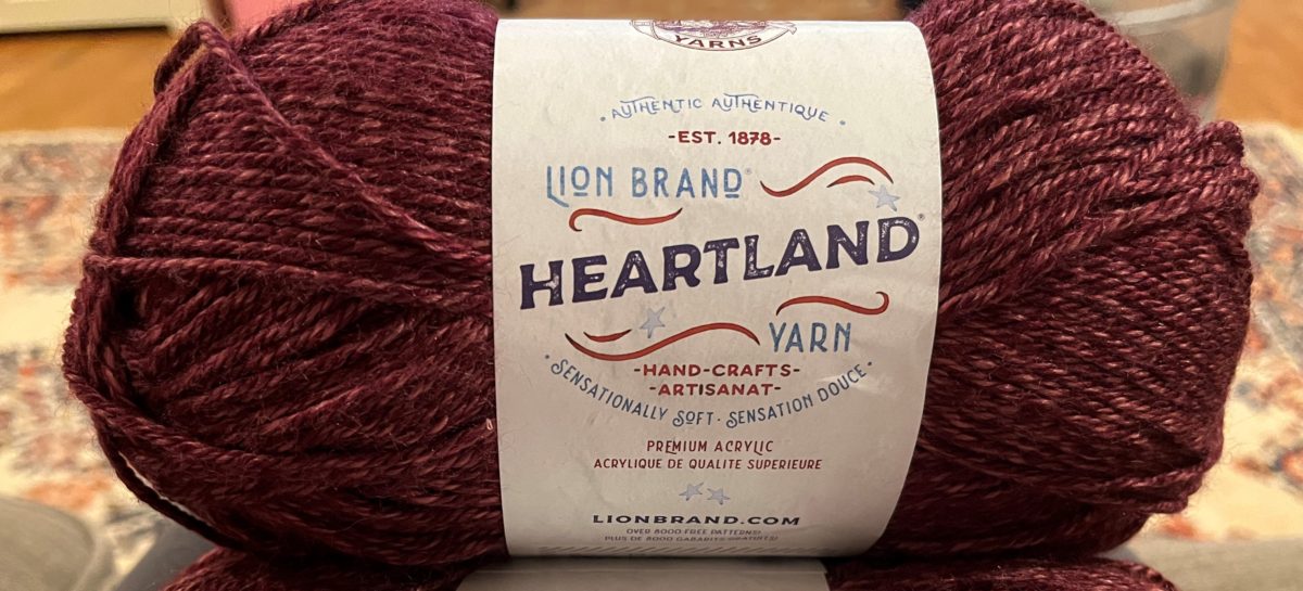 Lion Brand Heartland Yarn [Yarn Review] - At Yarn's Length