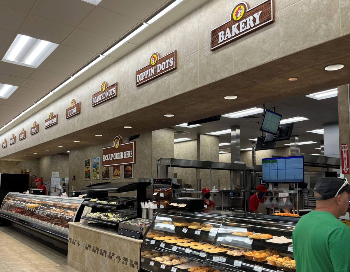 the pastries at Buc-ee's