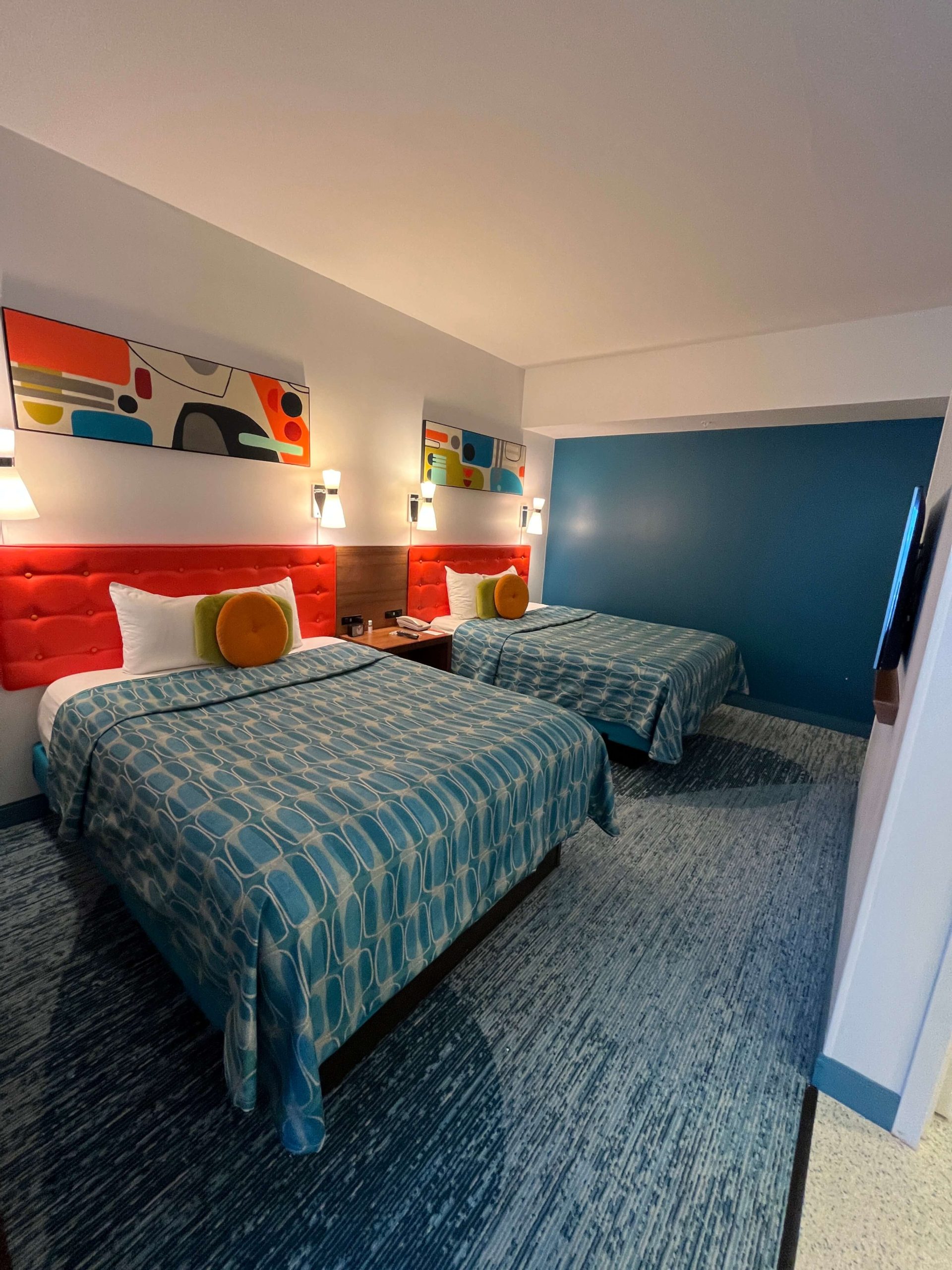 the family suites at Universal's Cabana Bay Beach Resort