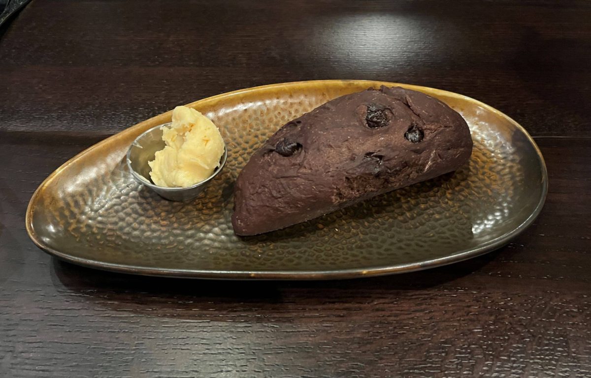 chocolate almond bread at the Toothsome Chocolate Emporium & Savory Feast Kitchen