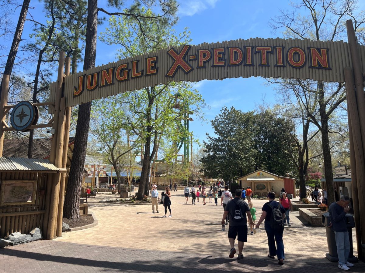 the Jungle X-Pedition entryway at Kings Dominion