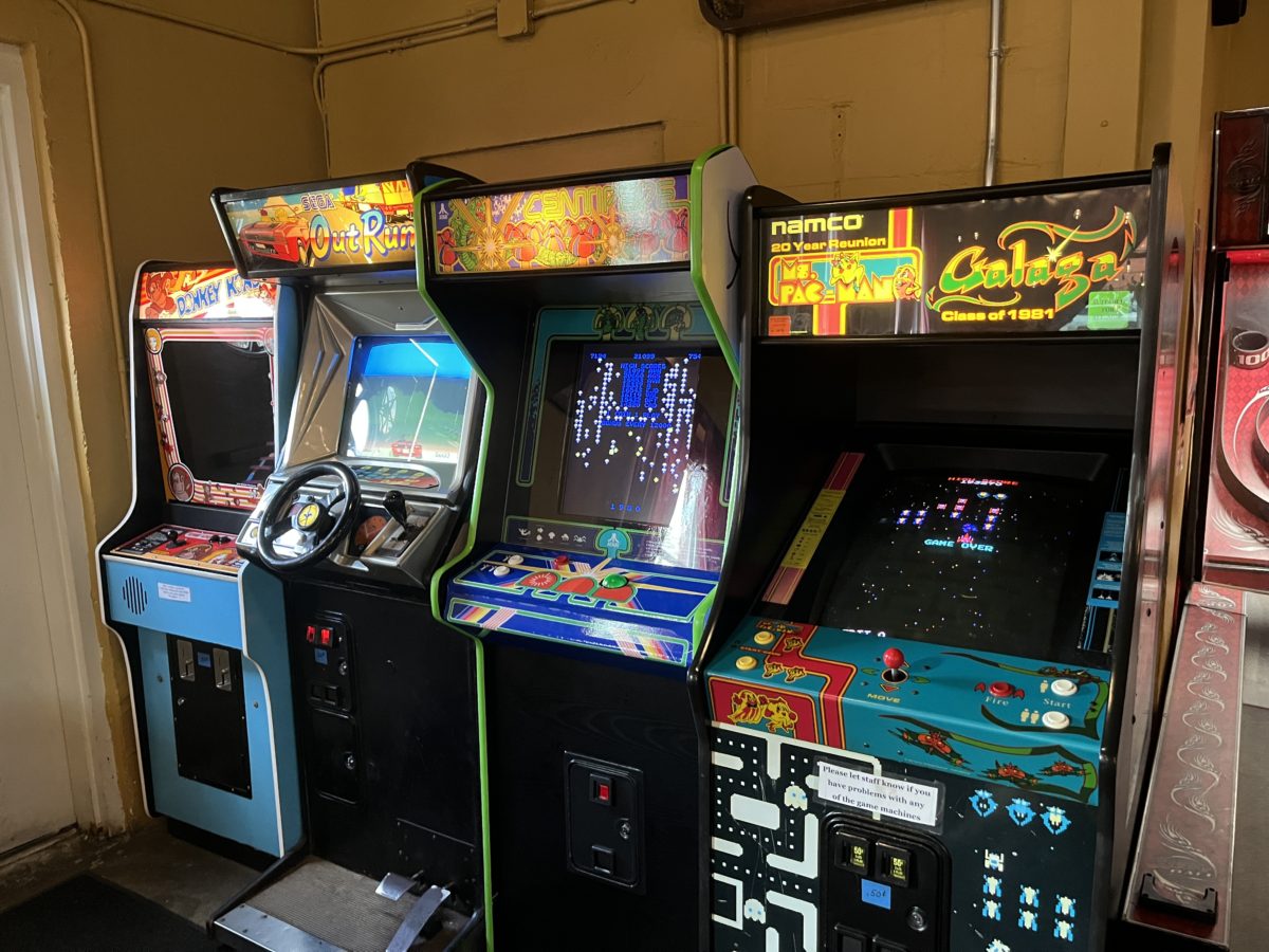 arcade games Firefly Charlottesville Restaurant & Game Room