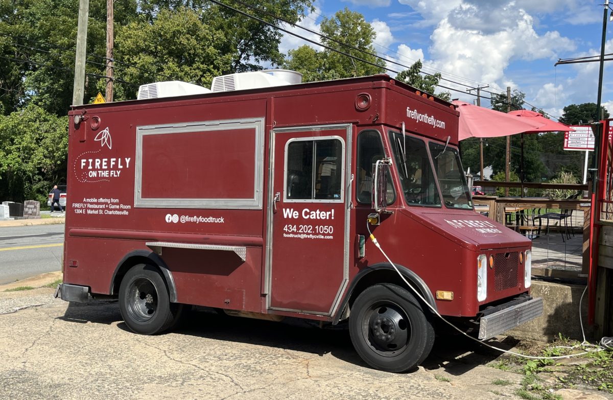 Firefly Charlottesville Restaurant & Game Room food truck