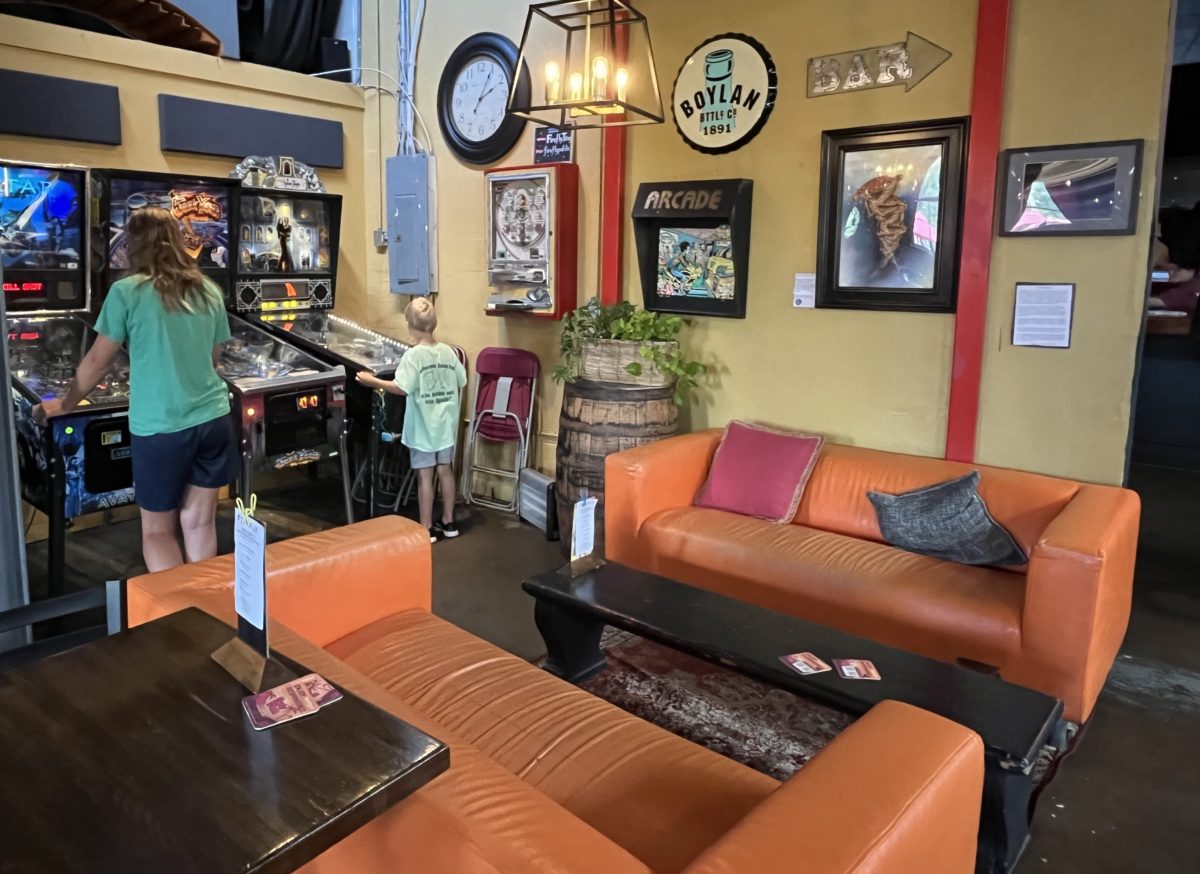lounge area Firefly Charlottesville Restaurant & Game Room