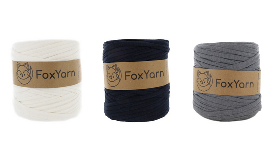 T-Shirt Yarn - Black – The Fox Yarn Company